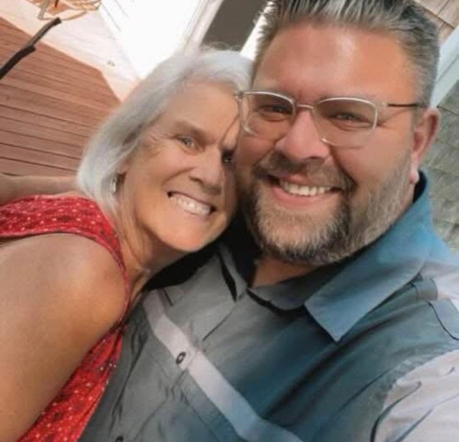 Nate with Karen Wyman